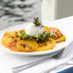 BlueMoonFishCo BeetTomatoCarpaccio