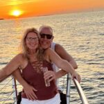 Catamaran Echo Sunset Curise Guests