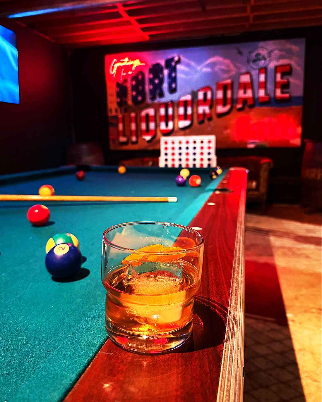 Chops+Hops Pool Table