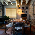 Morgans Restaurant Long Table