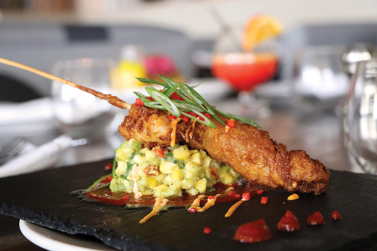 WildThyme OceansideEatery Lobster Corn Dog