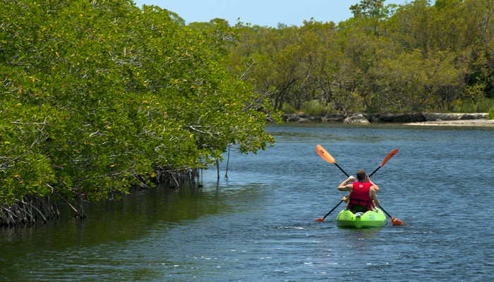 kayaking