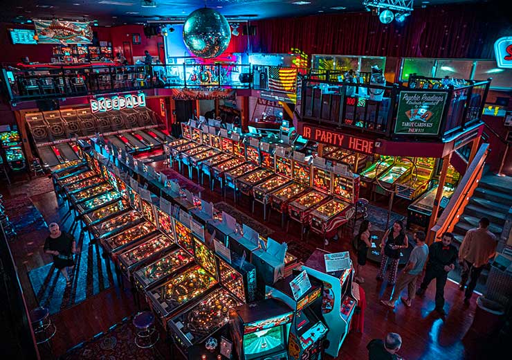 Golden Age of arcade games at Silverball Retro Arcade
