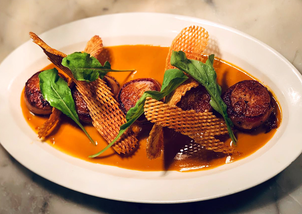 Cut432 Bacon-Wrapped Scallops