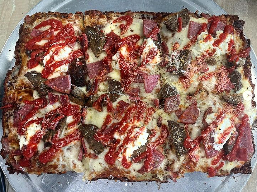 Coast To Coast Pizza Co Detroit Meat Lovers
