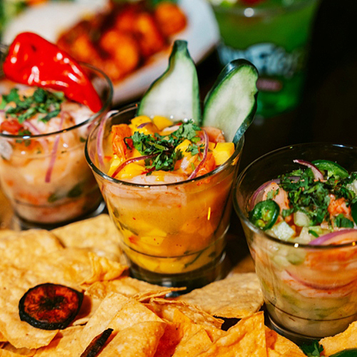 Senor Frog's Fort Lauderdale Ceviche Trio