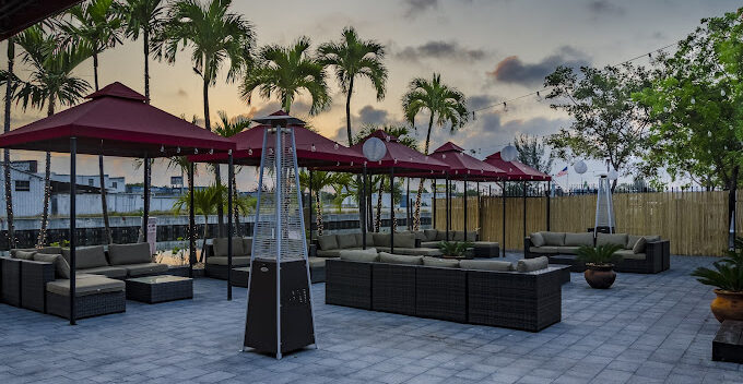 Booby Trap Outside Seating