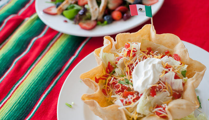 El Mariachi Restaurant - Mexican & Cuban Cuisine Tostada