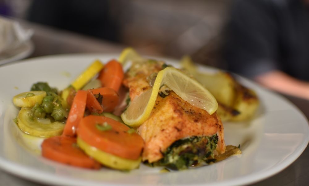 Taso's Greek Taverna Salmon