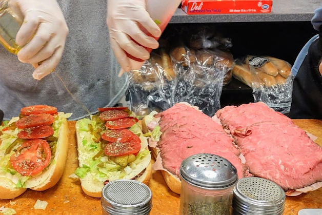 Laspada's Original Hoagies Boca Raton In the making