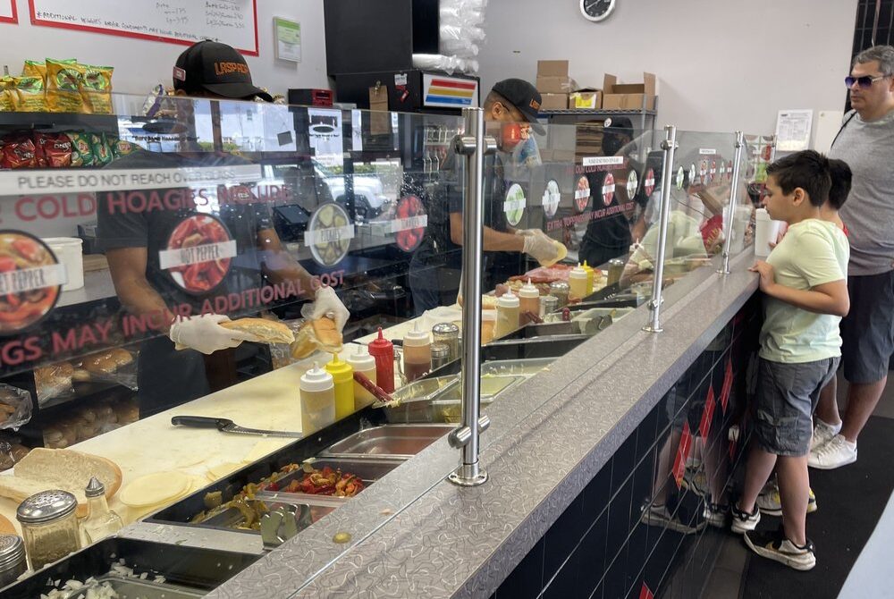 Laspada's original Hoagies 17th St Order