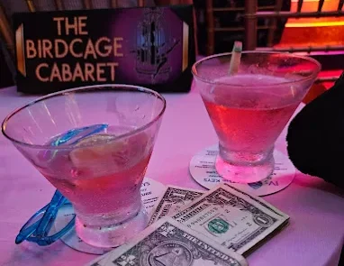 The Birdcage Cabaret cocktails